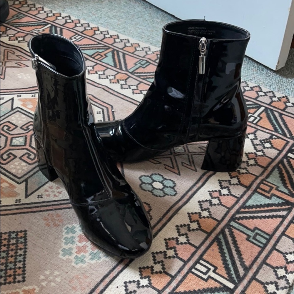 Urban Outfitters Black Booties